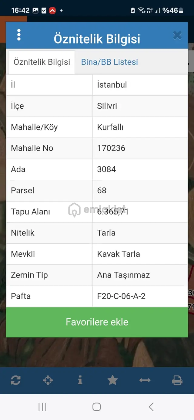 Silivri Kurfallı Köye Yakın Satılık Tarla 3