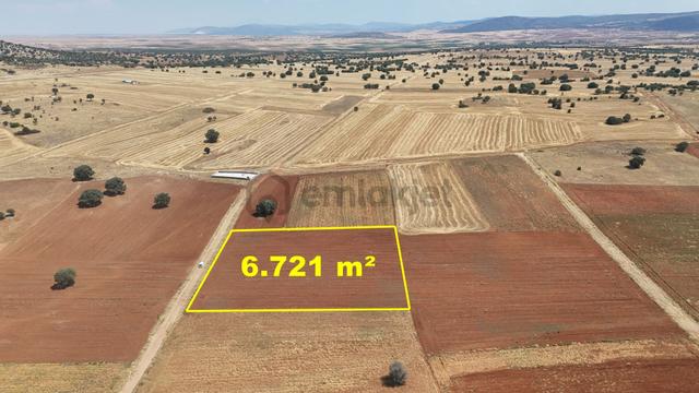 Konya / Akören / Ağalar Mahallesinde 6.721 M² Müstakil Tapulu Tarla 3