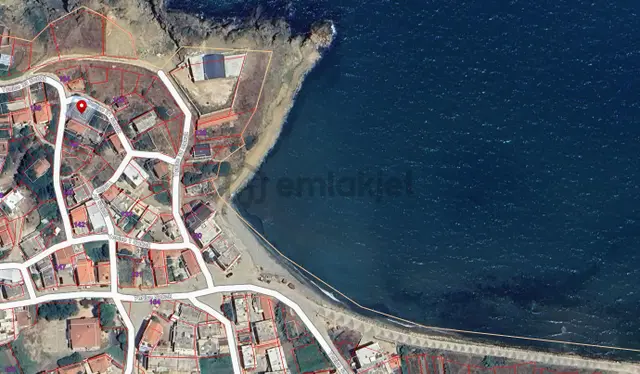 Sahil Yenice'de 197m2 Deniz Manzaralı Satılık Arazi 2