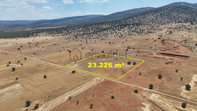 Konya Akören Ağalarda 23.226 M² Tek Tapulu Arazi 5