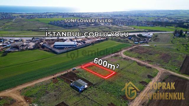 Silivri Çanta Balaban 600m2 Satılık İmarlı İfrazlı Net Arsa 1