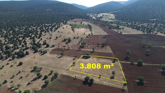 Akören / Karahüyük De Doğa Güzelliğinin Ortasında 3.808 M² Tarla 1