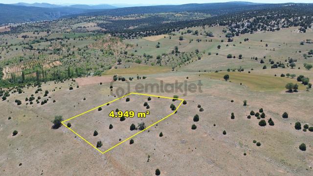Konya / Akören / Belkuyu 4.949 M² Hesaplı Satılık Tarla 1