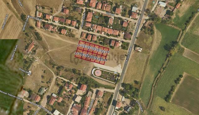 Edirne Havsa'da Merkeze Çok Yakın Villa İmarlı Arsa 3