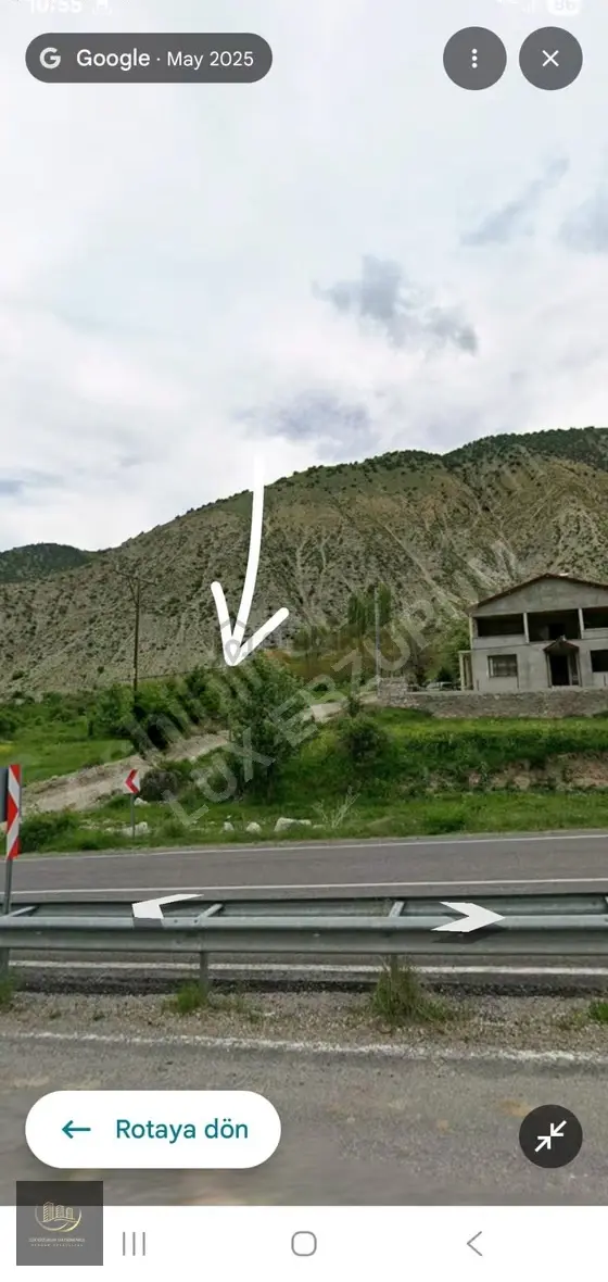 Lüx Erzurum'dan Tortum-oltu Yolunda Mükemmel Konumda Tarla 5