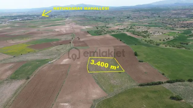 Konya / Meram / Güneydere Mahallesinde 3.400 M² Müstakil Tapulu Tarla 1