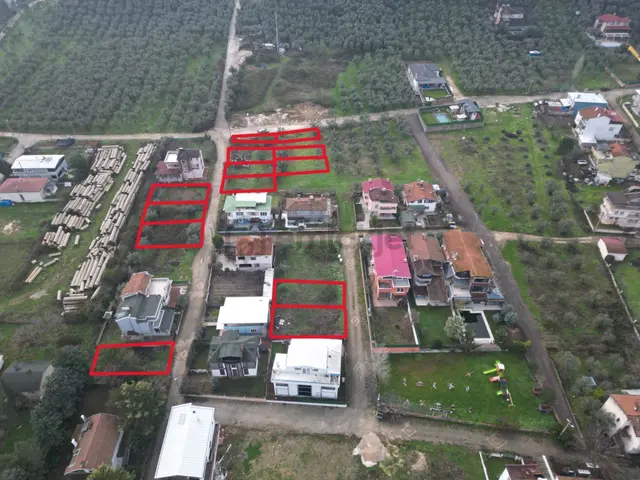 Bursa Orhangazi Gölyaka Satılık 13 Adet İmarlı Arsa