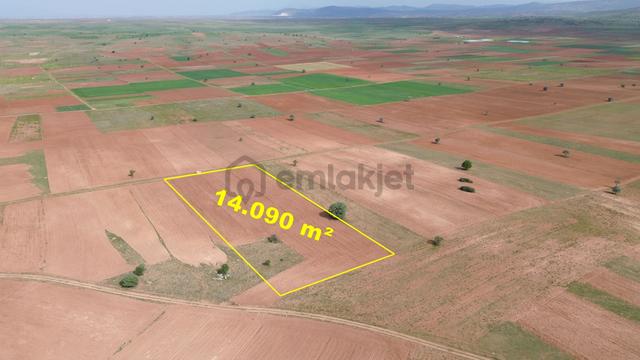 Konya / Akören / Hacılar Mahallesinde 14.090 M² Müstakil Tapulu Tarla 2