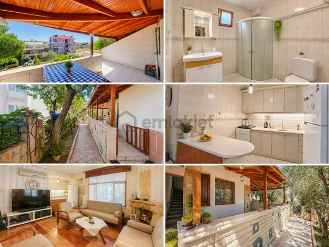 Çanakkale Küçükkuyuda Site İçinde Bahçeli Satılık Villa 3