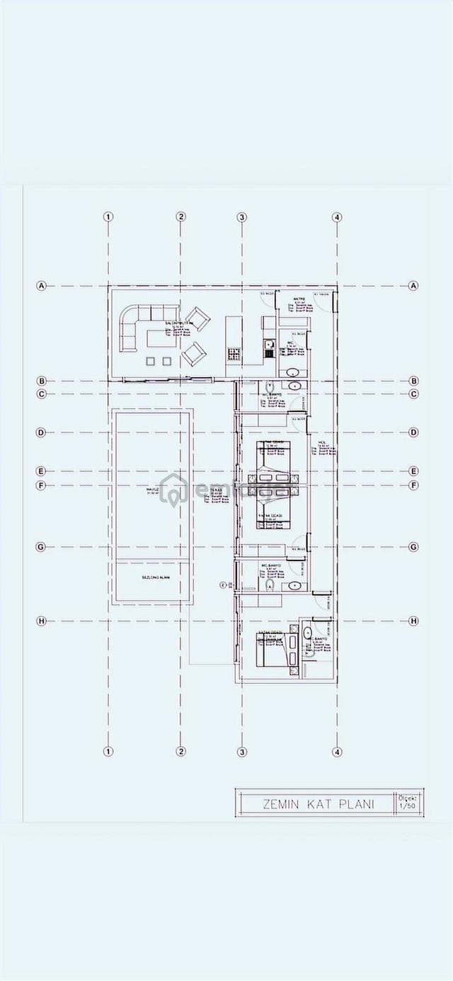 Seydikemer Demirlerde Konut Projesi Hazır Satılık 2villalık Arsa 4