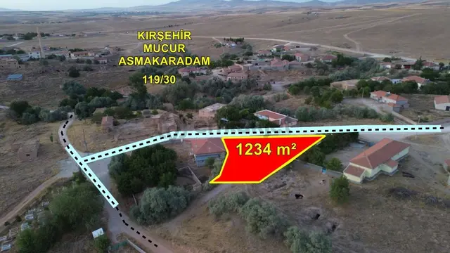 Kırşehir Mucur Asmakaradam Da 1.234 M² Müstakil Tapulu Konut İmarlı Arsa 2