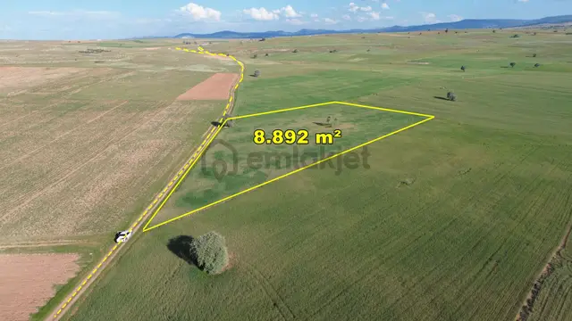 Konya / Akören / Hacılar Mahallesinde 8.892 M² Müstakil Tapulu Tarla 2