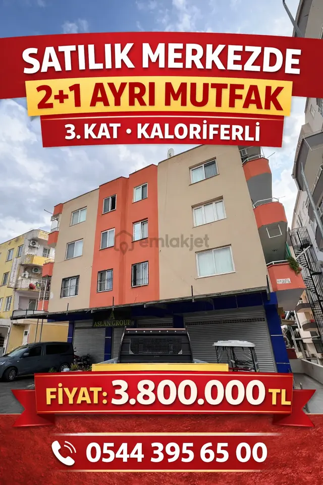 Merkezde 2+1 Ayrı Mutfak 2