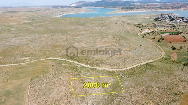 Konya / Çumra / Apasaraycık 2.000 M² Baraja Yakın Tek Tapu Tarla 2