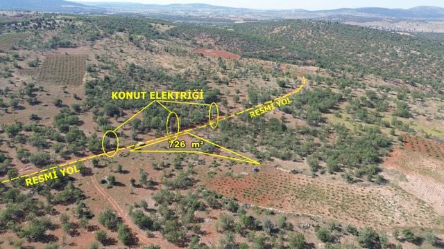 Bozkır Hamzalar Da 726 M2 Müstakil Tapulu Elektrik Alınabilir Bahçe 4