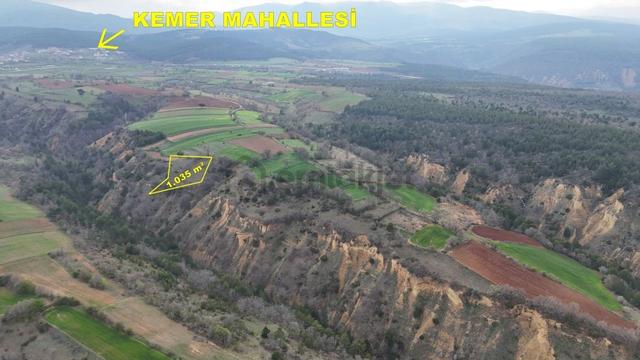 Konya / Doğanhisar / Kemer Mahallesinde 1.035 M² Müstakil Tapulu Tarla 1