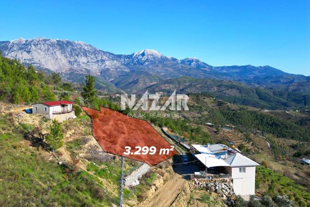 Alanya Yaylakonak’ta 3.299 M² Satılık Tarla 5