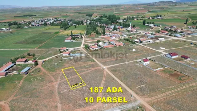 Konya Akören Karahüyük Mahallesinde 903 M² 2 Kat Konut İmarlı Arsa 2