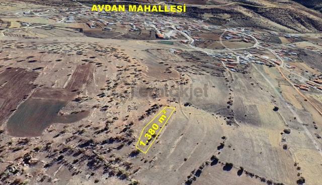 Konya / Akören / Avdan Mahallesinde 1.380 M² Müstakil Tapulu Tarla 4