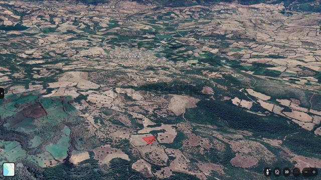 Çanakkale Yenice Araovacık Da Satılık 4000m² Tarla 5