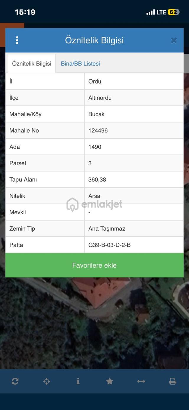 Bucak Mahallesi 360 M2 Ana Yol Kenarı İmarlı Arsa 2