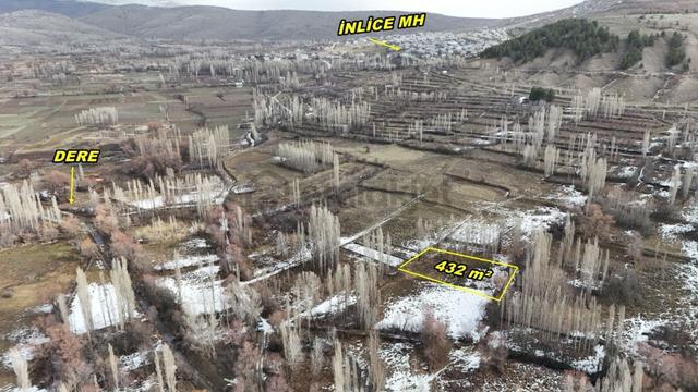 Konya / Meram / İnlice Mahallesinde 432 M² Müstakil Tapulu Tarla 2