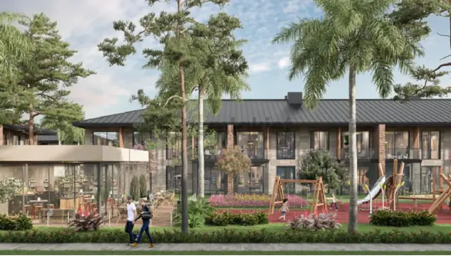 Antalya Döşemealtı Suncity 'de 1+1 Bahçe Katı Havuz Manzaralı Satılık Daire 4