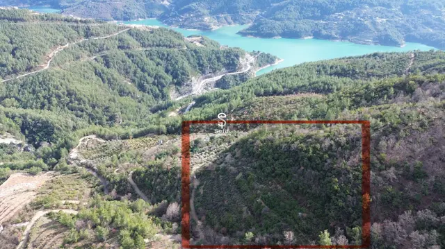 Alanya Akçatı'da Manzaralı 7.500 Metrekare Satılık Tarla 1