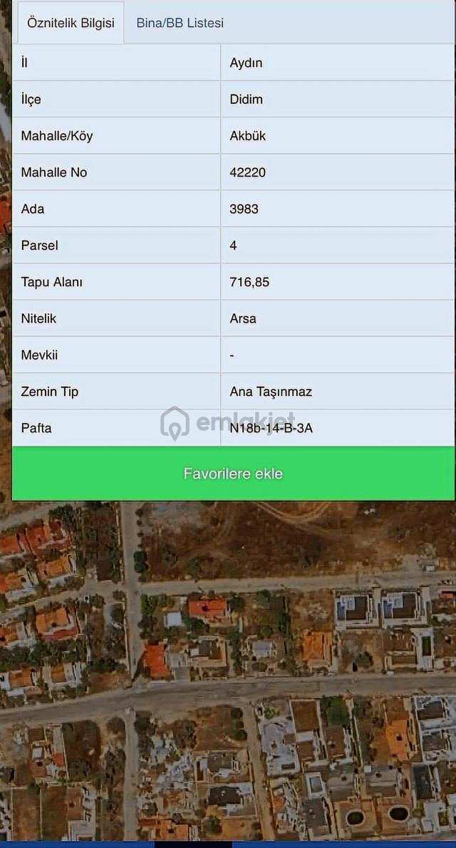 Akbükte 716 M² Villa İmarlı, İki Müstakil Villa Yapımına Uygun 4