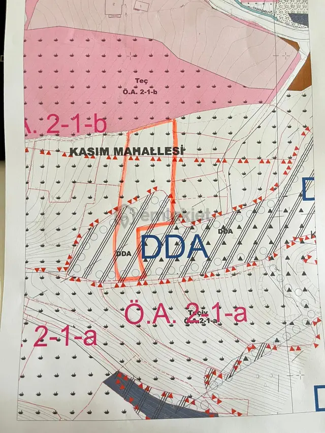 Cide Demirtaş Emlak Güvencesi İle Kasım Köyünde Satılık Tarla 4