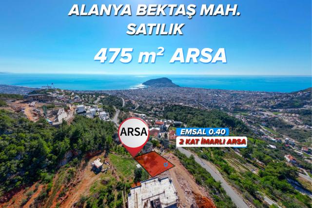Alanya Bektaş Mah. Satılık Deniz Ve Kale Manzaralı 475 M2 Satılık Arsa Alanya Bektaş Mah. Satılık Deniz Ve Kale Manzaralı 475 M2 Satılık Arsa