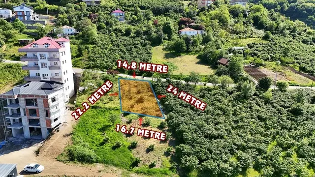 Trabzon Akçaabat Söğütlü'de Satılık Villalık Arsa 5