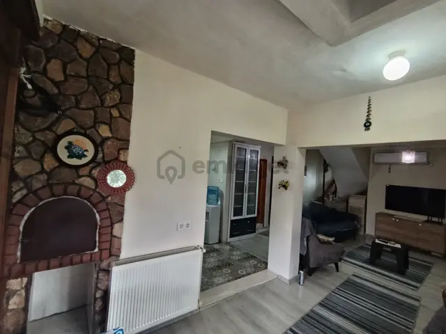 Kazdağları Deniz Manzaralı Köşe Villa 4+1 Şömineli Özel Bahçeli 3