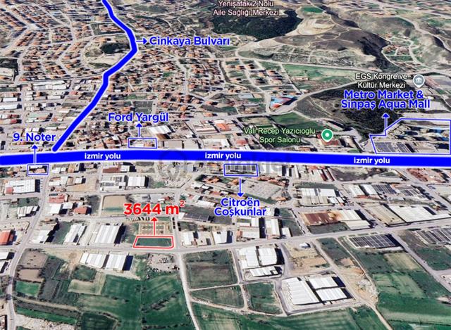 Şemikler Akçeşme'de Satılık 3644 M² Köşe Parsel Arsa Fırsatı ... 4