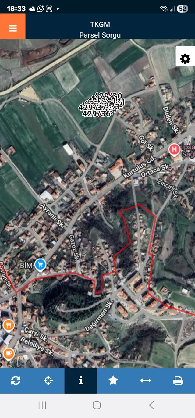 Edirne İpsala Kapucu Mahallesinde Satılık 12 Adet İmarlı Arsa 3
