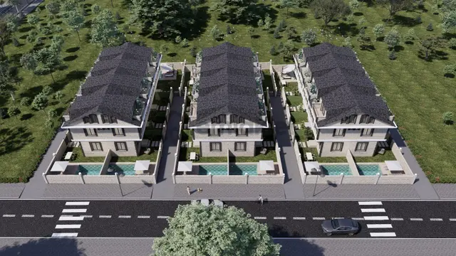 Sakarya Kocaali'de Yarısı Peşin Kalanı 24 Ay Elden Vadeli Havuzlu Villa Haziranda Teslim 2