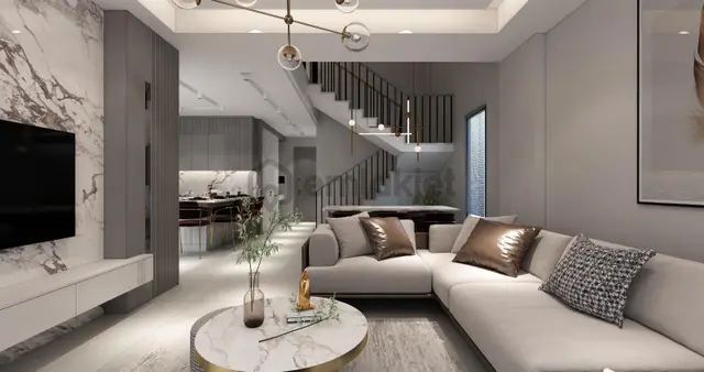Kuşadasında 4+1 370m2 Arsa İçinde Özel Havuzlu Her Odası Ebeveyn Banyolu Satılık Villa 3