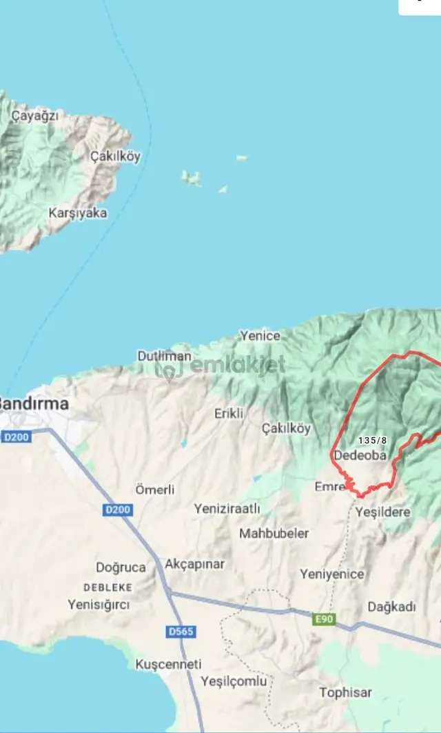 Bandırma Dedeobası Mahallesi Denize Yakın Satılık Zeytinlik 4