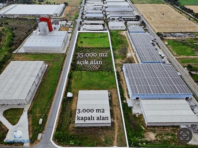 Tire Organize Sanayi Bölgesi Satılık Sanayi Arsası Ve Fabrika 1
