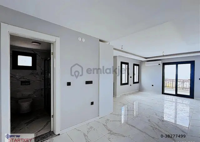 Startkey Pelit Deniz Manzaralı Yeni Yapım İkiz Müstakil Villa 1