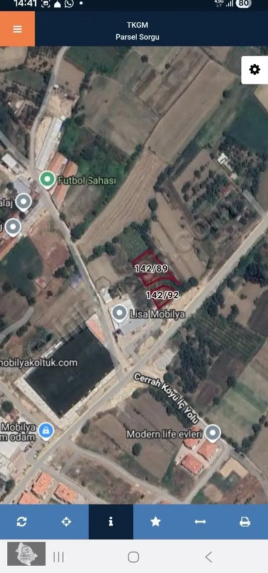Oruç Emlak'tan Cerrahta T1 Ticaret İmarlı Arsa 5