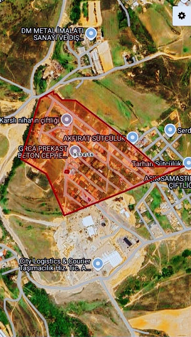 Tuzla Tepeörende Villa Bölgesinde Yatırımlık 280 M² Arazi 4