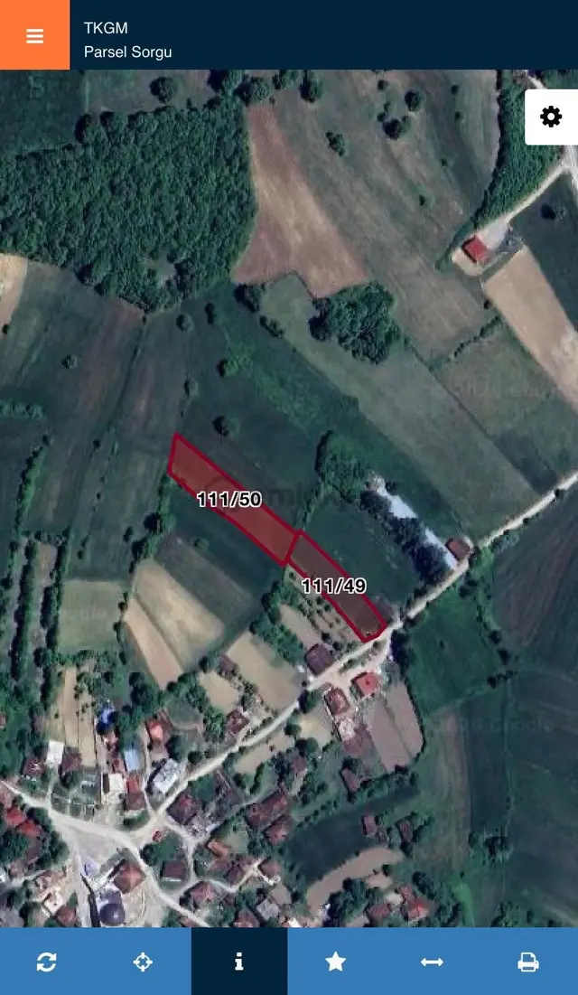 Akgün Kurumsal'dan Kavak'da Satılık 3479 M2 İki Parsel Tarla 2