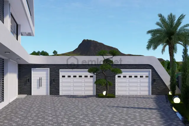 Alanya Cikcilli'de Satılık Ultra Lüks 7+3 Full Manzaralı Villa 3