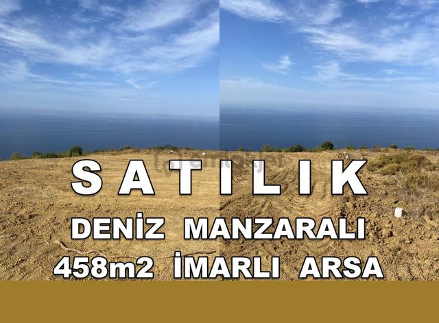Yalova Çınacık Esenköyde Full Deniz Manzaralı Satılık 458m2 Arsa 1