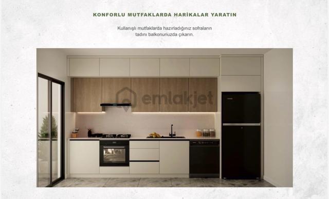 Cumhuriyet Mahallesinde 2+1 Lüks Daire Projeden 5