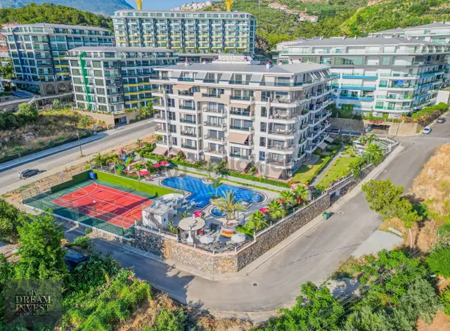 Kargıcak Monarch Premium Deniz Manzaralı 1+1 Eşyalı Daire