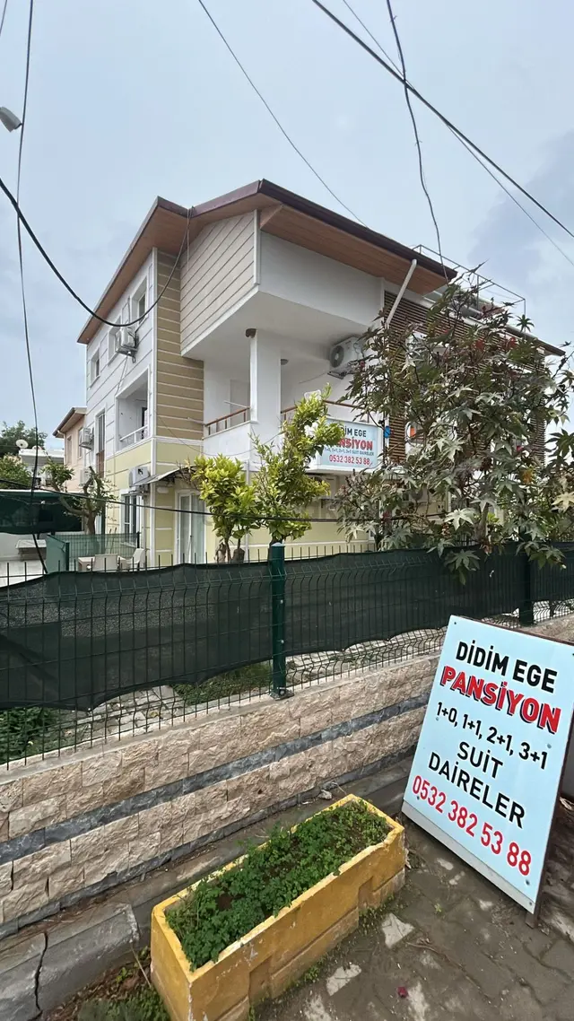 Didim Altınkum'da Bahçe Katı Günlük Kiralık 1+1 Daire 3