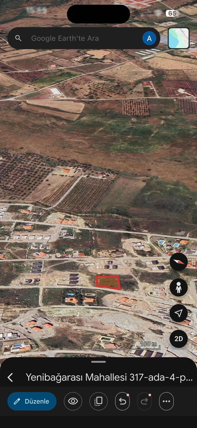 İzmir Foça 2 Villaya Uygun Deniz Manzaralı Arsa 4