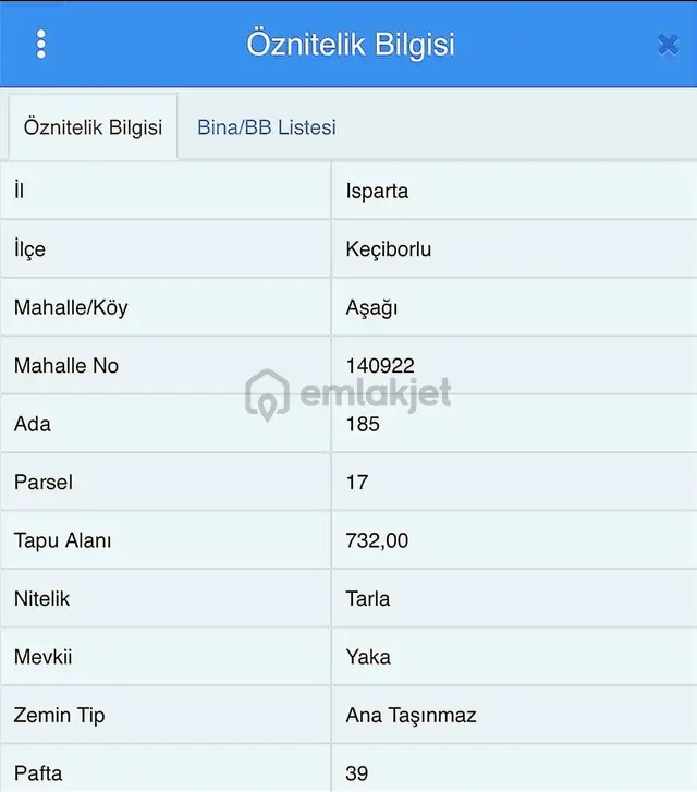 Keçiborlu İlçe Merkezinde 732m2 Fırsat Bahçe 3